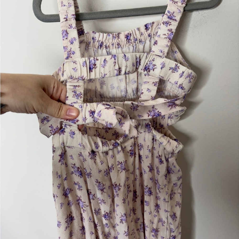 Zara Floral Cutout Romper - Picture 3 of 3